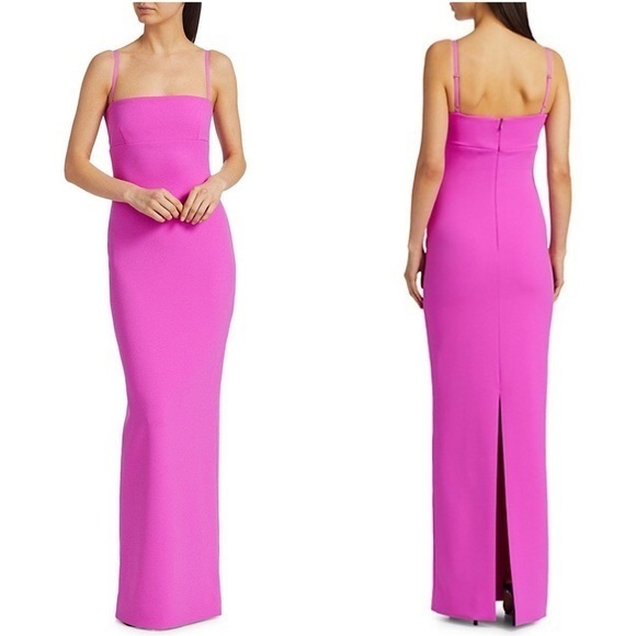 Solace London Maxi Dress Riley Pink - Picture 1 of 10
